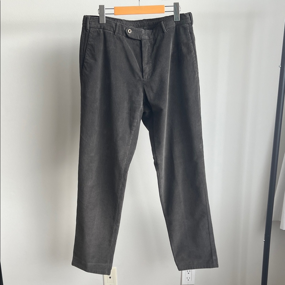PT Torino Brown Corduroy Trousers